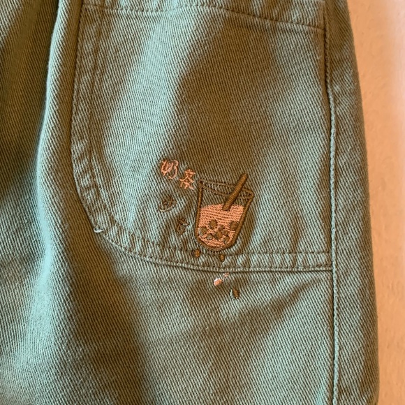 Snbl army green boba shorts - Picture 2 of 4